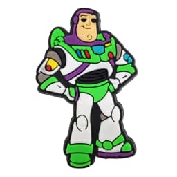 Mesuca Cartoon Toys Space Cowboy Alien PVC Shoe Charms for Clogs Cute Character Buttons Removable DIY Decoration Accessories