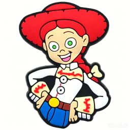 Mesuca Cartoon Toys Space Cowboy Alien PVC Shoe Charms for Clogs Cute Character Buttons Removable DIY Decoration Accessories