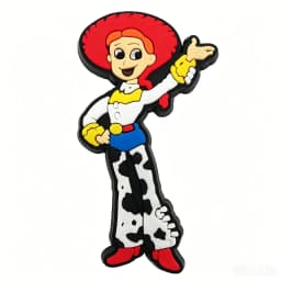 Mesuca Cartoon Toys Space Cowboy Alien PVC Shoe Charms for Clogs Cute Character Buttons Removable DIY Decoration Accessories