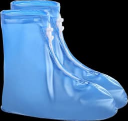 1Pair Silicone Shoes Protectors Rain Boots for Indoor Outdoor Waterproof Shoe Cover Men Women Rainy Reusable Outdoor Shoe Cover