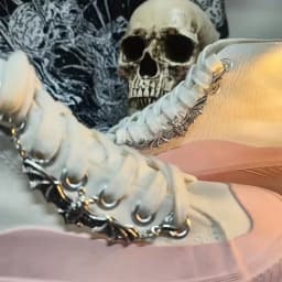 2pcs/set Gothic Alloy Bat Shoe Lace Buckle Charms, DIY Shoe Accessories, Shoe and Boot Decoration