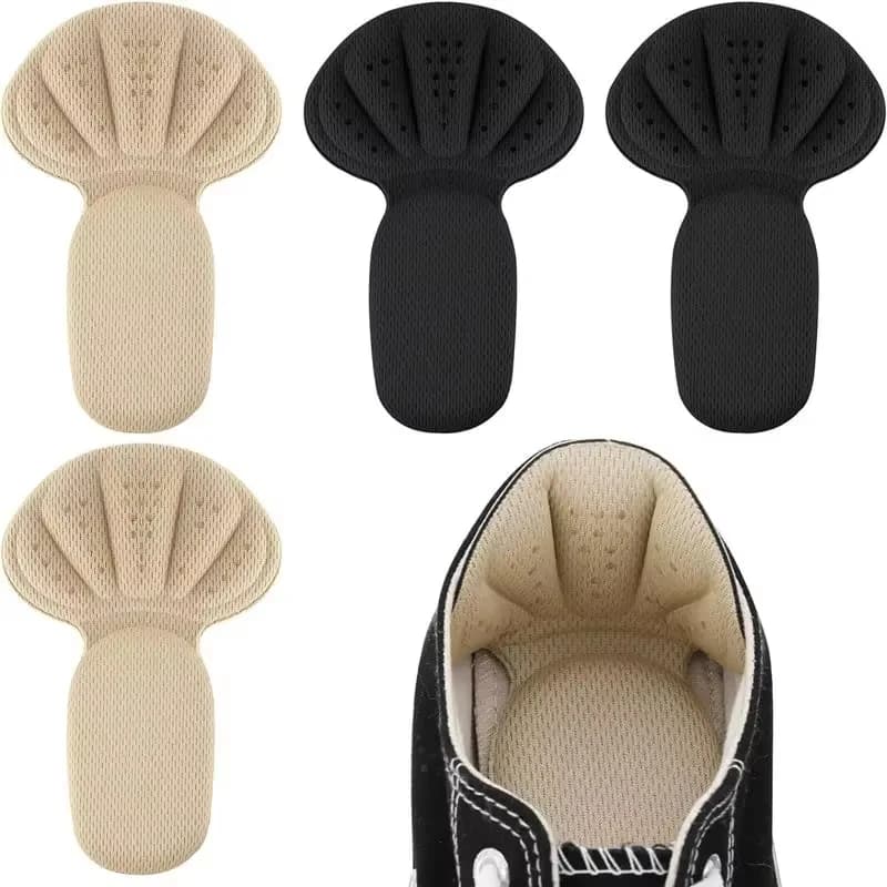 New 2-In-1 Sponge Heel Insole, Heel Protector, For Shoes That Are Too Big, Soft Mesh Anti-Slip Heel Insole.