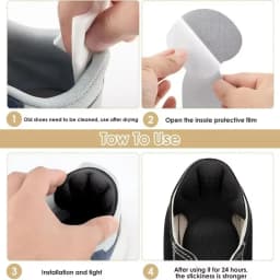 New 2-In-1 Sponge Heel Insole, Heel Protector, For Shoes That Are Too Big, Soft Mesh Anti-Slip Heel Insole.