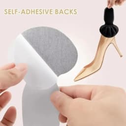 New 2-In-1 Sponge Heel Insole, Heel Protector, For Shoes That Are Too Big, Soft Mesh Anti-Slip Heel Insole.