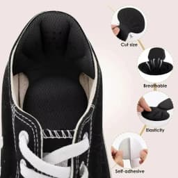 New 2-In-1 Sponge Heel Insole, Heel Protector, For Shoes That Are Too Big, Soft Mesh Anti-Slip Heel Insole.