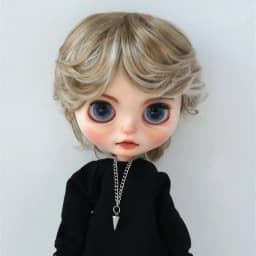 Reborn Doll Wigs JD075 9-10inch 10-11inch 23-25CM 25-28cm 39CM Boyish Cupid Curls Synthetic Mohair Blythes BJD Doll Wigs