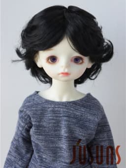 Reborn Doll Wigs JD075 9-10inch 10-11inch 23-25CM 25-28cm 39CM Boyish Cupid Curls Synthetic Mohair Blythes BJD Doll Wigs