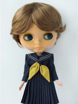 Reborn Doll Wigs JD075 9-10inch 10-11inch 23-25CM 25-28cm 39CM Boyish Cupid Curls Synthetic Mohair Blythes BJD Doll Wigs