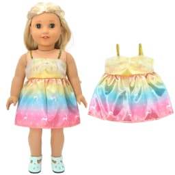 18 Inch American Og Girl Doll Fashion Dress 40Cm Baby Dolls Clothes Wears Kids Girl Birthday Gifts