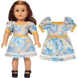 18 Inch American Og Girl Doll Fashion Dress 40Cm Baby Dolls Clothes Wears Kids Girl Birthday Gifts