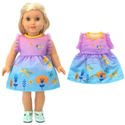18 Inch American Og Girl Doll Fashion Dress 40Cm Baby Dolls Clothes Wears Kids Girl Birthday Gifts