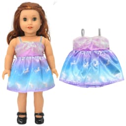 18 Inch American Og Girl Doll Fashion Dress 40Cm Baby Dolls Clothes Wears Kids Girl Birthday Gifts
