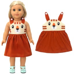 18 Inch American Og Girl Doll Fashion Dress 40Cm Baby Dolls Clothes Wears Kids Girl Birthday Gifts