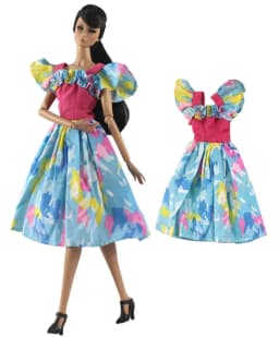 Handmade BABI Doll Clothes Dress Gown for 11.5 inch 30cm Doll Clothes Many Style Gifts for BABI doll accessories #04