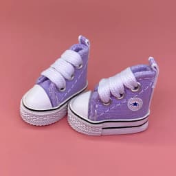 Tilda 3.6cm Doll Shoes For Blythe Toys, Canvas Fabric Sneakers for OB24 1/8 for Blyth Accessories Joint Doll 1/6 For Girls Gift