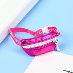 Fashion 1/6 1/8 1/12 Handmade Dolls Bag DIY Doll Toy Backpack Satchel Waist Pack Travel Organizer Bag Belt Bag Accessories Decor