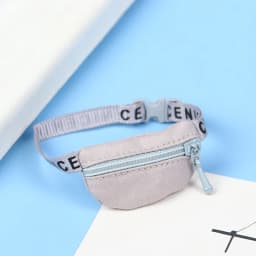 Fashion 1/6 1/8 1/12 Handmade Dolls Bag DIY Doll Toy Backpack Satchel Waist Pack Travel Organizer Bag Belt Bag Accessories Decor