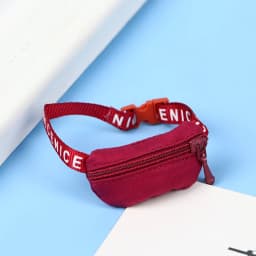 Fashion 1/6 1/8 1/12 Handmade Dolls Bag DIY Doll Toy Backpack Satchel Waist Pack Travel Organizer Bag Belt Bag Accessories Decor