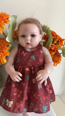 15 Different Styles 50-58cm Silicone Reborn Baby Doll Clothes Hot Sale Dolls Dress With Beautiful Hairband DIY Doll Accessories