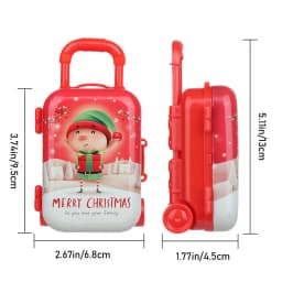Miniature Suitcase Small Clutch Jewellery Candy Box Doll Handbag for Dolls Miniature Toys Trunk Dollhouse Wholesale