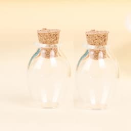 1/2/3/10PCS 1:12 Dollhouse Miniature Mini Glass Bottle Cork Cover Tiny Jar Vials Model Doll House Decoration Accessories
