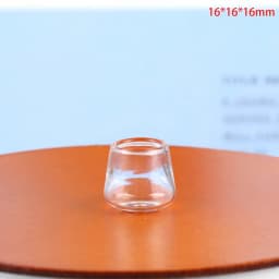 1:12 Dollhouse Miniature Glass Fruit Bowl Salad Bowl Glass Candy Jar Simulation Candy Bottle Bell Glass For Kitchen Accessories