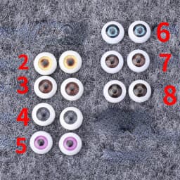 2 Pairs10MM Eyeball DIY Toy Accessories Eye Plush Animal Eye Accessories Doll Eyeball Bjd Doll Eys