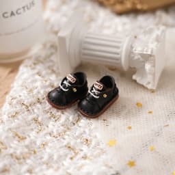 Blythe Small Doll Shoes Accessories OB22 Shoes Small Cloth UFDOLL Mini Body OB24 Handmade Cowhide Shoes