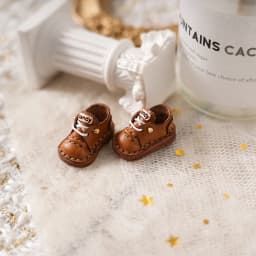 Blythe Small Doll Shoes Accessories OB22 Shoes Small Cloth UFDOLL Mini Body OB24 Handmade Cowhide Shoes