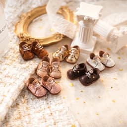 Blythe Small Doll Shoes Accessories OB22 Shoes Small Cloth UFDOLL Mini Body OB24 Handmade Cowhide Shoes