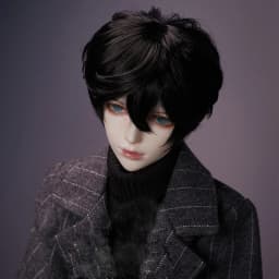 New Style 1/3 1/4 1/6 1/8 Bjd SD Wig Hair High Temperature Cool Short Fiber Wig Wire