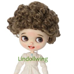 9-10 inch Blyth Qbaby Amydoll Wig Short Straight Collection Hair