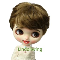 9-10 inch Blyth Qbaby Amydoll Wig Short Straight Collection Hair
