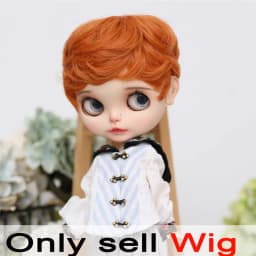 9-10 inch Blyth Qbaby Amydoll Wig Short Straight Collection Hair