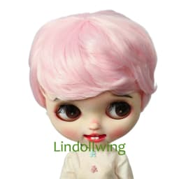 9-10 inch Blyth Qbaby Amydoll Wig Short Straight Collection Hair
