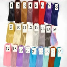 New Arrival 1/3 1/4 1/6 1/8 Bjd SD Wig Hair High Temperature Fashion Short Wig Wire BJD Wig