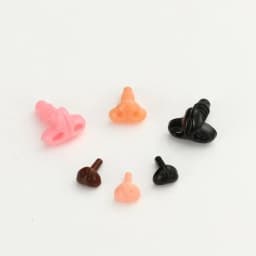 10Pcs DIY Animals Crafts Plastic Triangle Noses For Dolls Toys For Bear Buttons Toy DIY Safety Nose Dolls Accessories