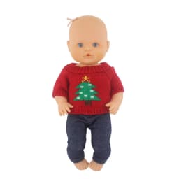 Fashion Doll Sweater Fit For 35cm Nenuco Doll 14inch Nenuco Baby Doll Clothes And Accessories
