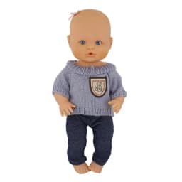 Fashion Doll Sweater Fit For 35cm Nenuco Doll 14inch Nenuco Baby Doll Clothes And Accessories