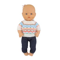 Fashion Doll Sweater Fit For 35cm Nenuco Doll 14inch Nenuco Baby Doll Clothes And Accessories