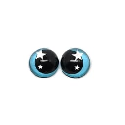 Eyes Animal Ragdoll Toy Eyeball Mixed or pairs 10mm/12mm/20mm/25mm Round photo glass cabochon demo flat back Making findings