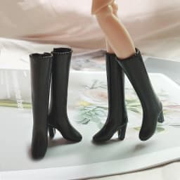 Doll Shoes Boots Kids DIY Playing Doll Accessories Shoes White Black Doll Decors Girl Collection Toys For 30cm Dolls 1/6 Dolls