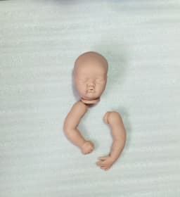 NPK 20inch Reborn Doll Kit ASHIA Cute Sleeping Baby Lifelike Soft Touch