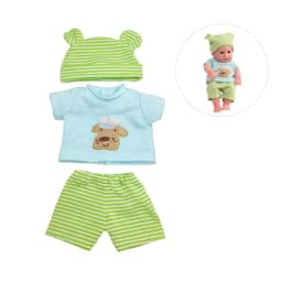 Yeezwood Doll Clothes for 12inch 30cm Reborn Baby Doll Newborn Baby Dolls Dress Up DIY Dolls Accessories Cute Outfits Set