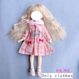 Pretty KK Dress Princess Clothes for 30cm 1/6 Bjd DIY Doll Dress Up Clothing Dolls Skirt Cute Casual Suit Socks Toy Accessories