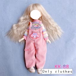 Pretty KK Dress Princess Clothes for 30cm 1/6 Bjd DIY Doll Dress Up Clothing Dolls Skirt Cute Casual Suit Socks Toy Accessories