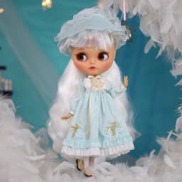 ICY DBS Blyth Doll Clothes 1/6 bjd Rabbit New Year Suit Pastoral Style Bag Set Licca Azone Body sd