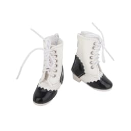 5.5cm 6cm 7cm 8cm PU Leather BJD Doll Boots Shoes Handmade Bow Princess High Heels For 1/3 1/6 BJD Doll Accessories Girl's Gift