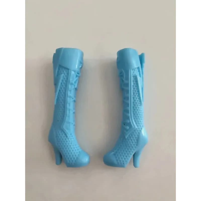 New styles Doll shoes high heel boots flat shoes toy blue yellow red purple for your BB 1/6 dolls A199a