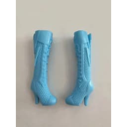 New styles Doll shoes high heel boots flat shoes toy blue yellow red purple for your BB 1/6 dolls A199a